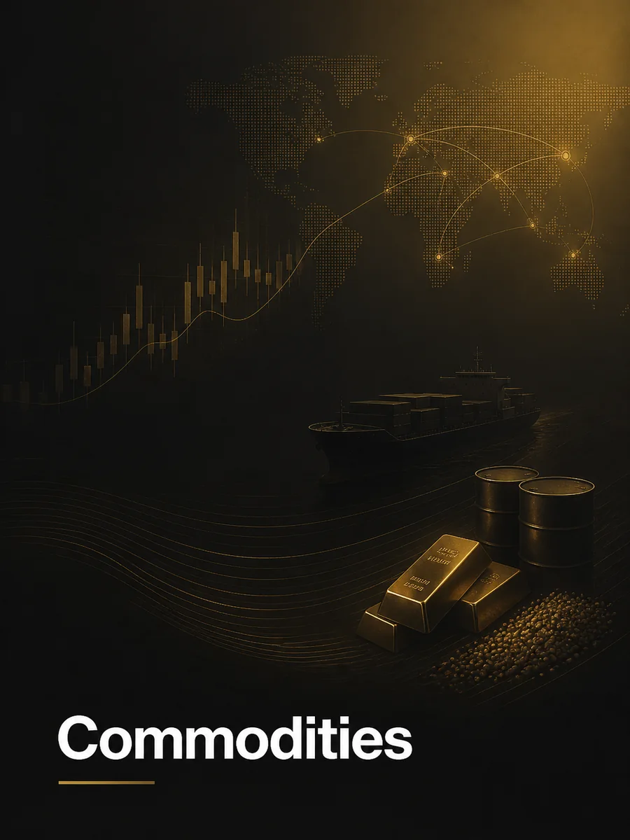 Apoio em negociações de commodities